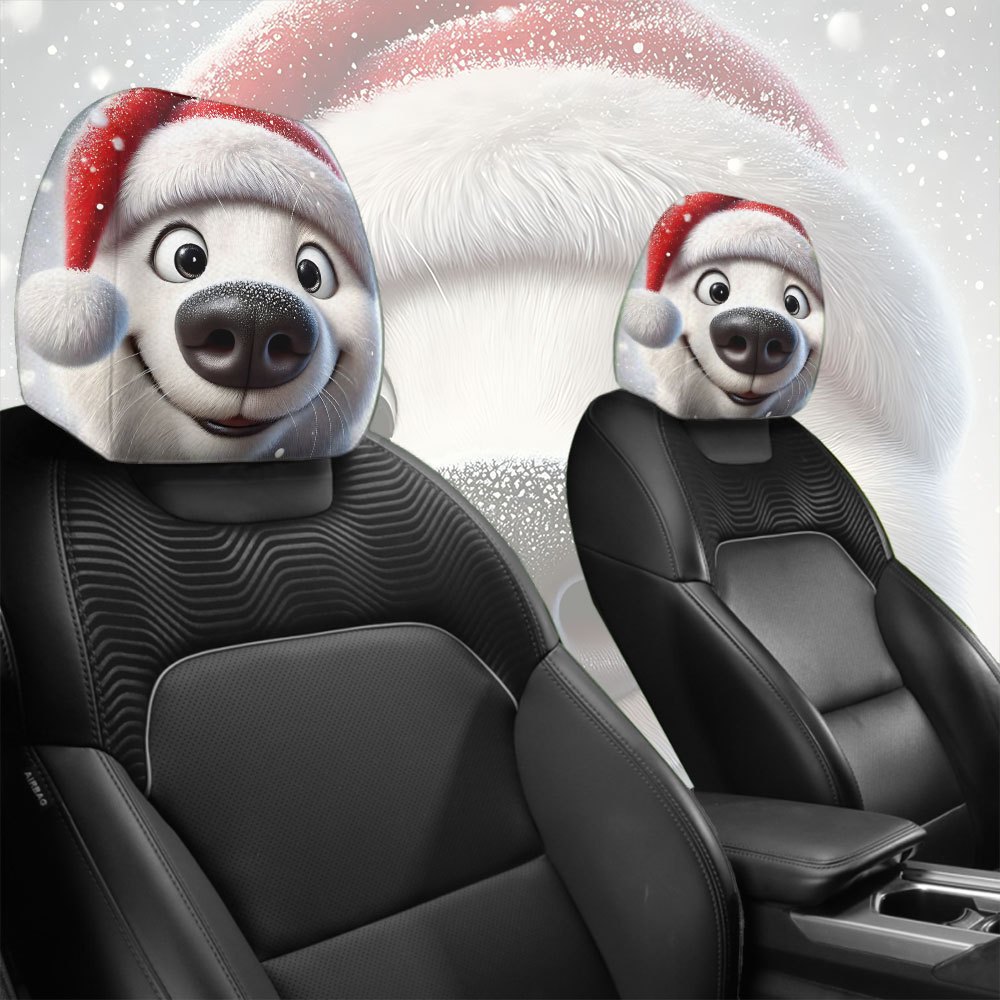 Car Accessories Xmas - 2 uds sombreros de Navidad, lindos
