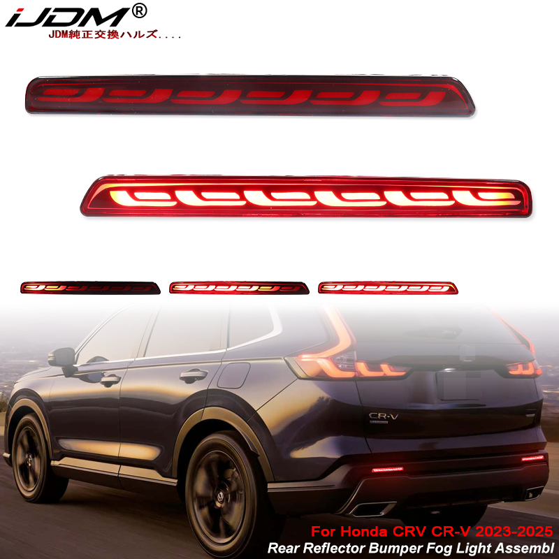 Car Accessories Honda Crv - Luces Reflectantes LED para Parachoques Trasero