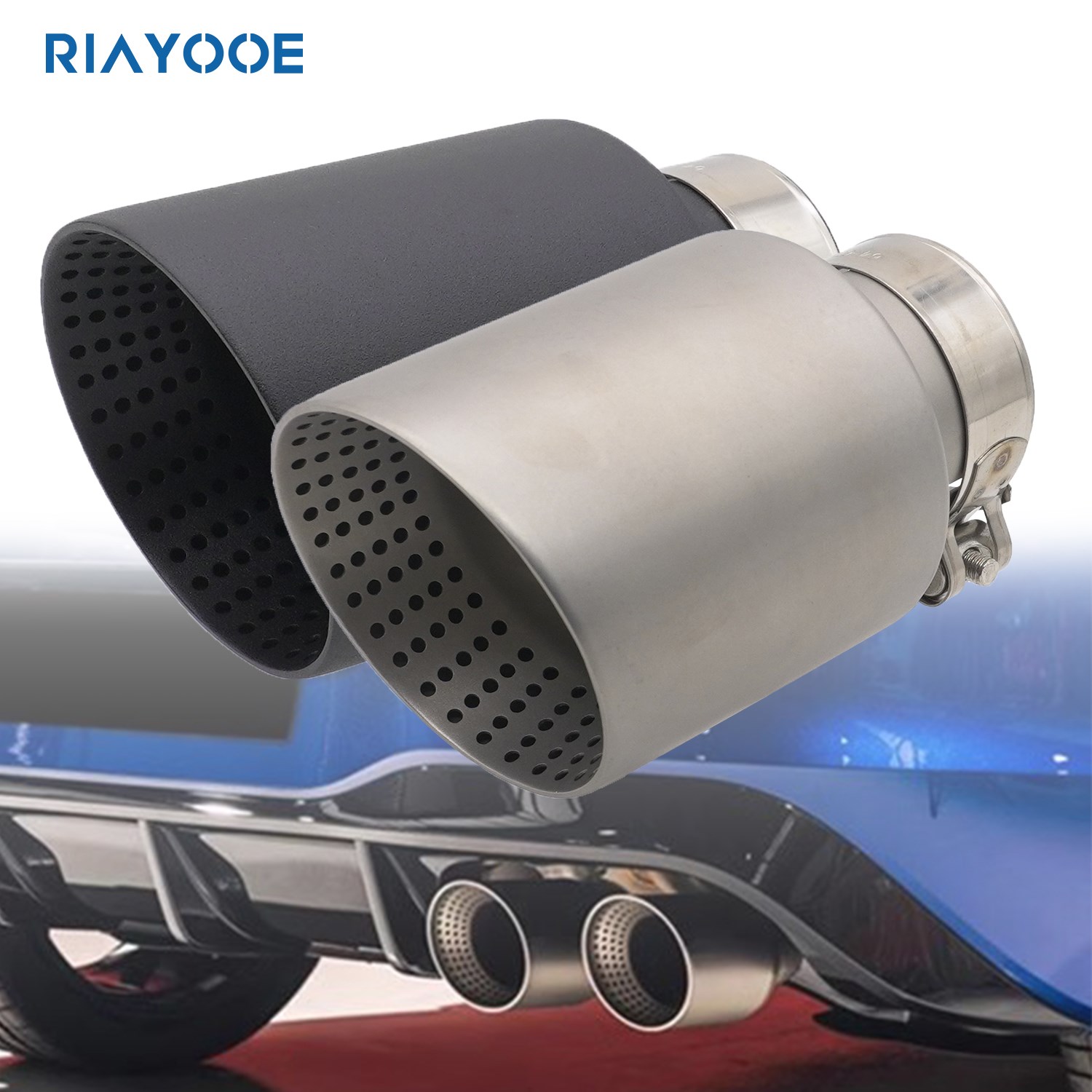 Car Accessories Sound System - Puntas de silenciador de escape para