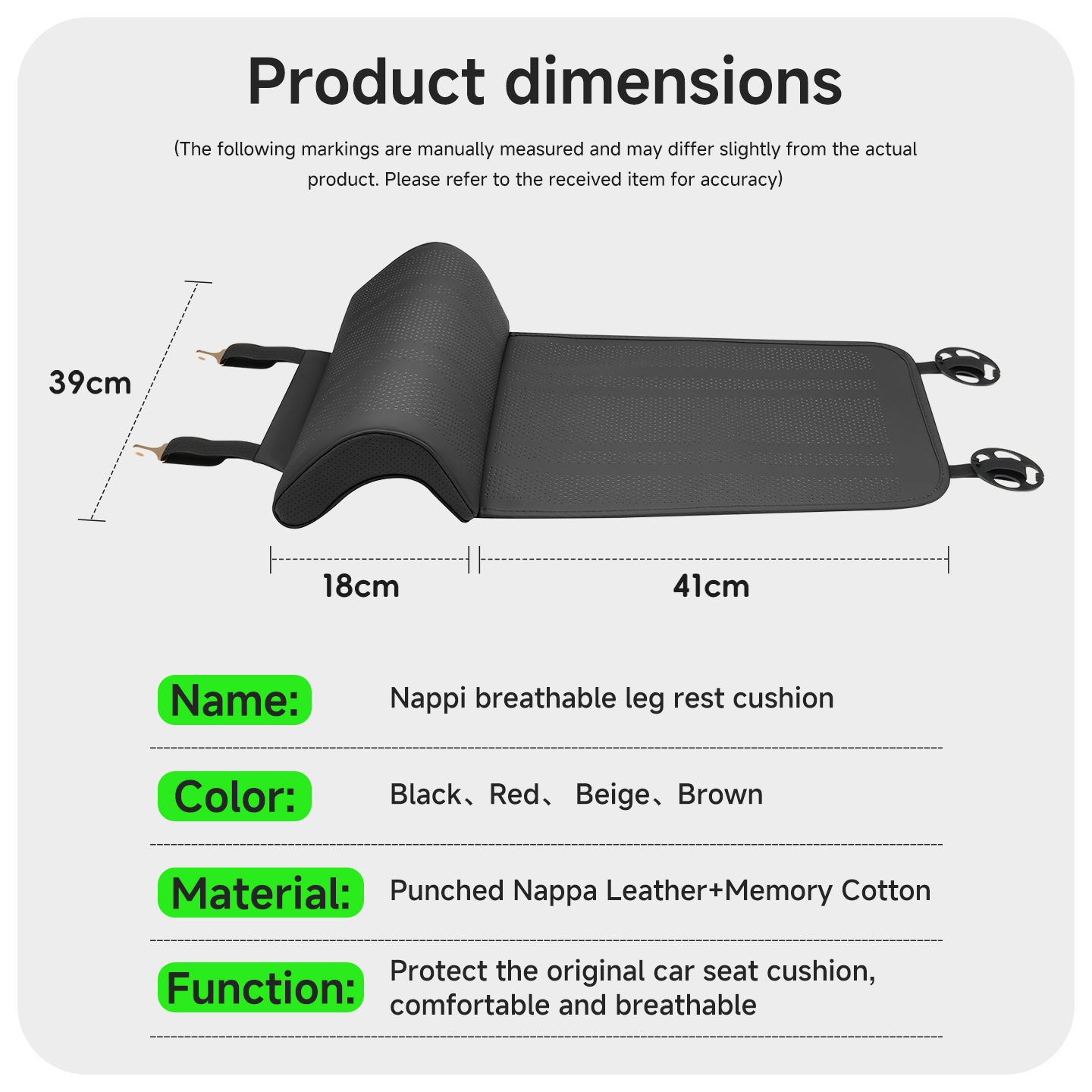 Para Tesla Model 3 Y S X New Y - Car Seat Cushion Memory Foam reseña y precio