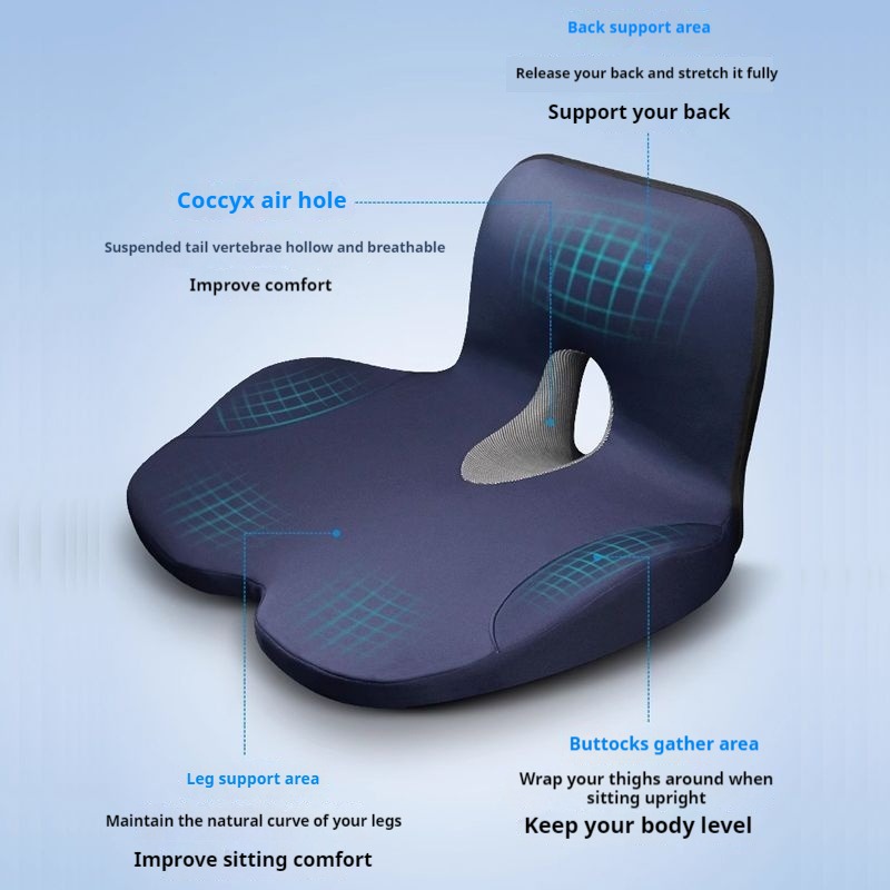 Asiento principal del conducto - Car Seat Cushion Memory Foam reseña y precio