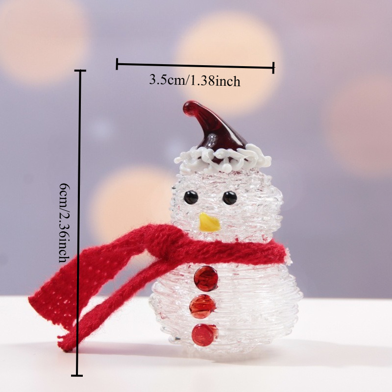 Figuras de muñeco de nieve de  - Car Accessories Xmas reseña y precio
