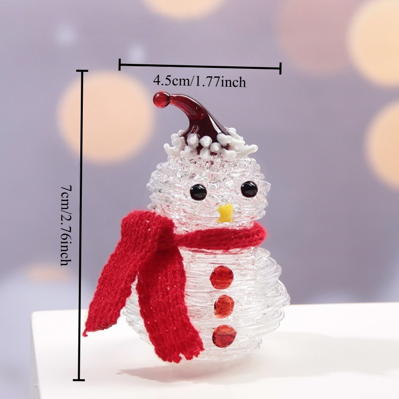 Figuras de muñeco de nieve de  - Car Accessories Xmas reseña y precio