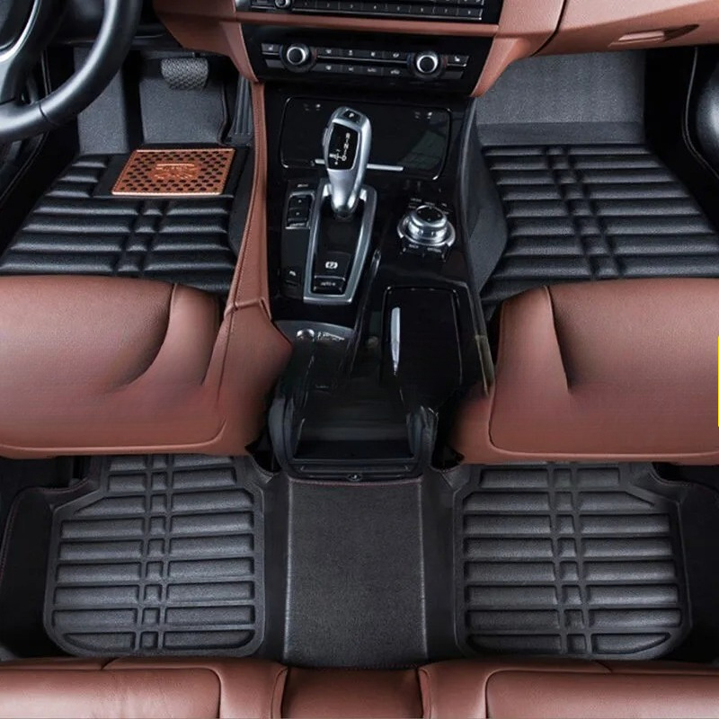 Alfombrillas de cuero para el  - Car Floor Mat Rubber reseña y precio