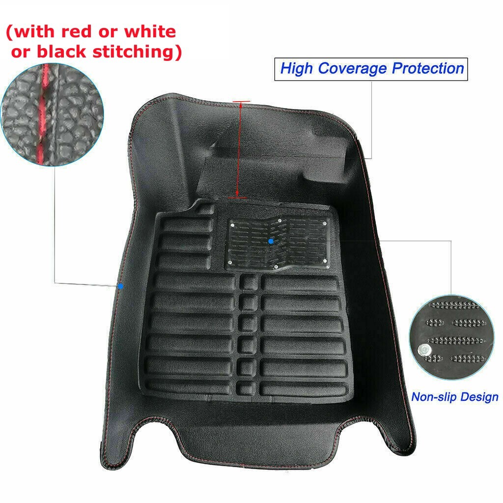Alfombrillas de cuero para el  - Car Floor Mat Rubber reseña y precio