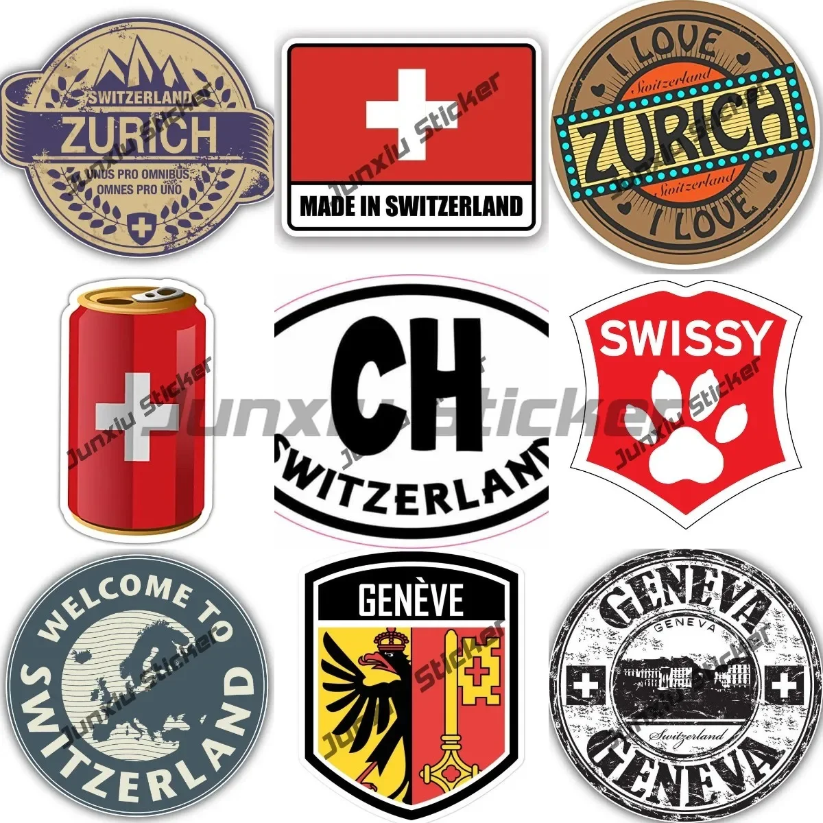 Pegatina Circular de Sello con - Car Accessories Zurich reseña y precio