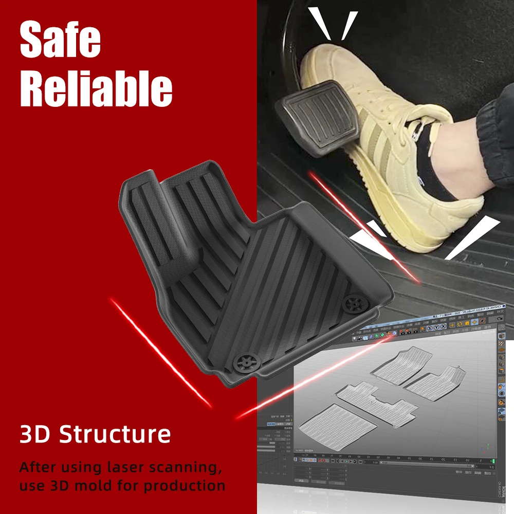 Alfombrilla de Coche 3D TPE pa - Car Floor Mat Rubber reseña y precio