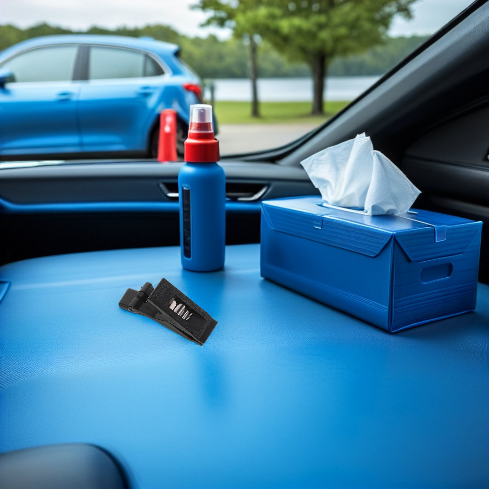 4 Clips Adhesivos para Parasol - Car Trunk Organizer reseña y precio