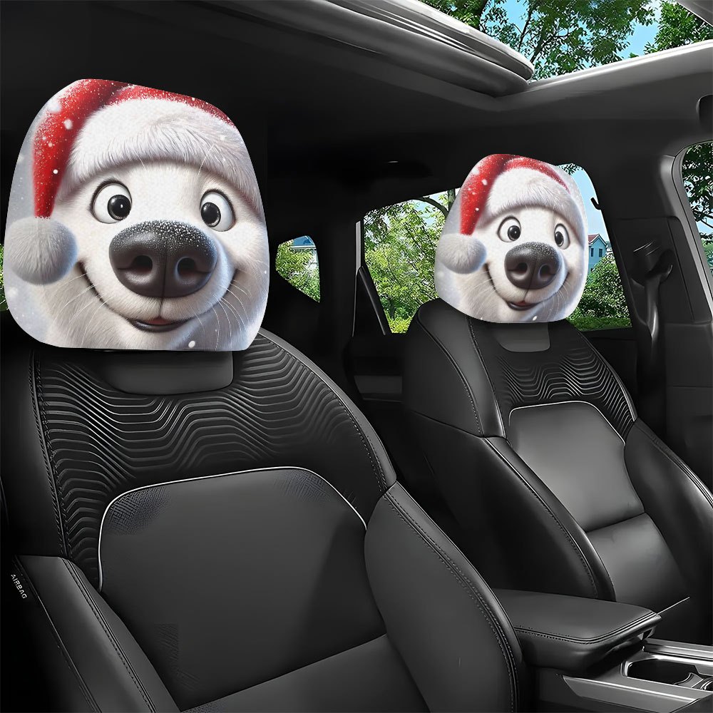 2 uds sombreros de Navidad, li - Car Accessories Xmas reseña y precio