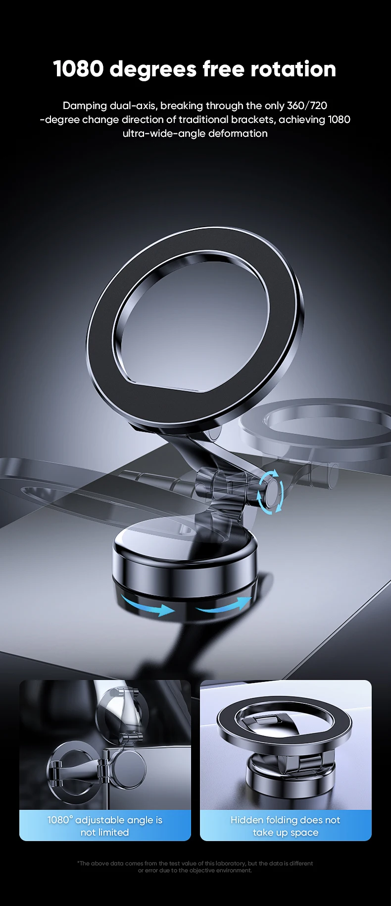 Soporte Magnético Plegable par - Car Accessories Phone Holder reseña y precio