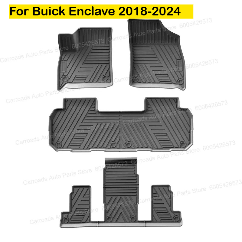 (LHD) Para Buick Enclave 2018- - Car Floor Mat Rubber reseña y precio