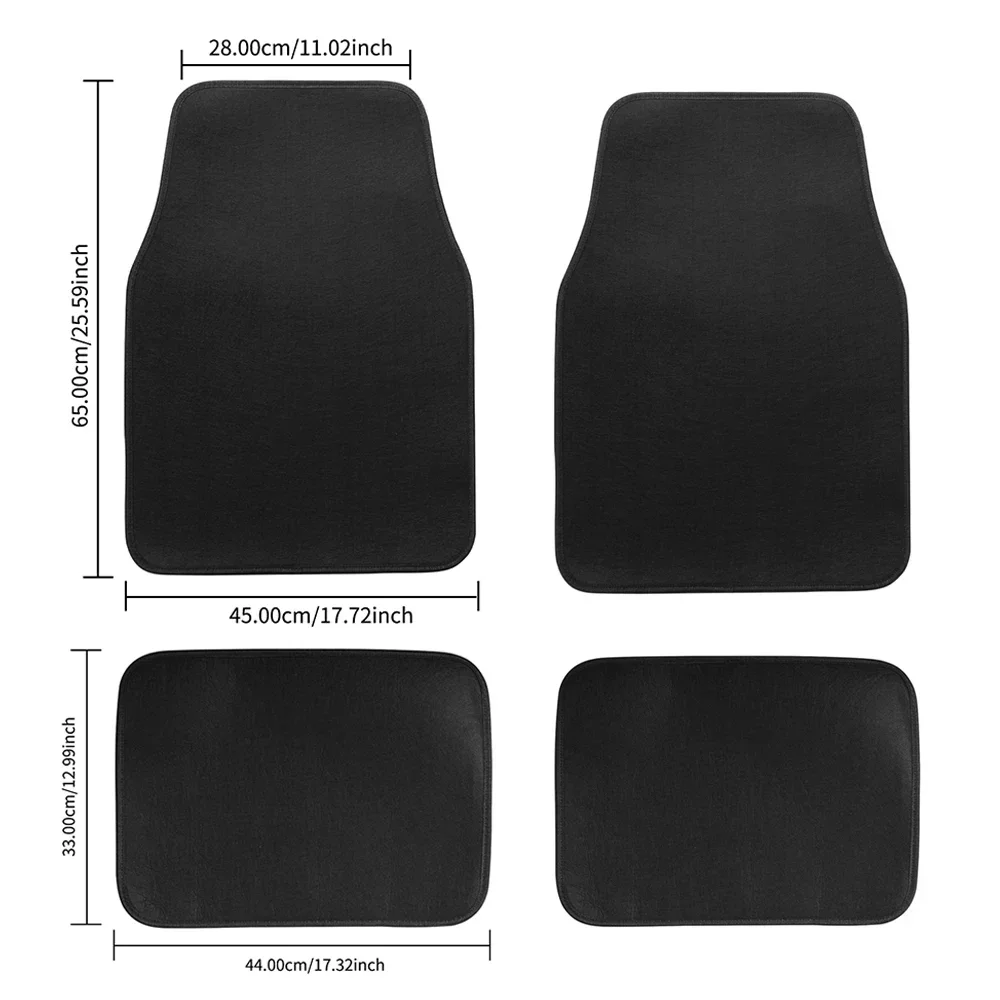 Alfombrillas universales antid - Car Floor Mat Rubber reseña y precio