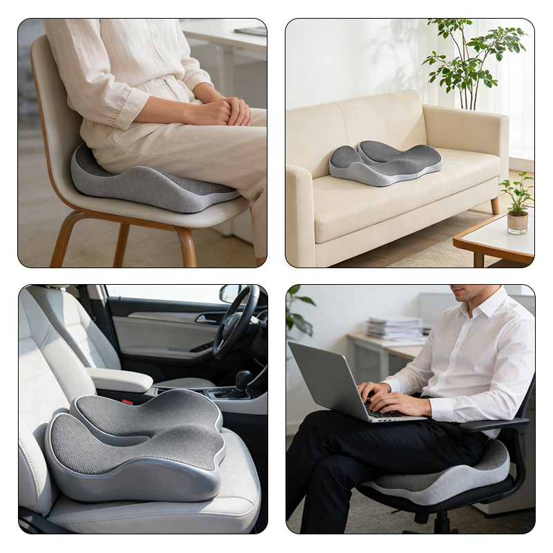 Cojín de asiento de coche de e - Car Seat Cushion Memory Foam reseña y precio