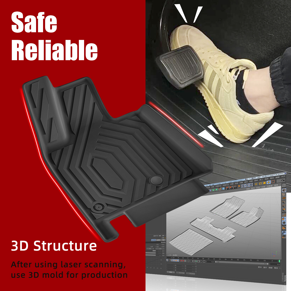 Alfombrillas 3D TPE para Auto  - Car Floor Mat Rubber reseña y precio