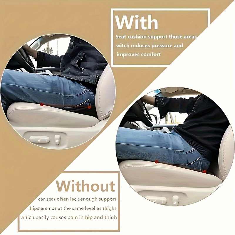 Cojín de Asiento de Coche 2 en - Car Seat Cushion Memory Foam reseña y precio