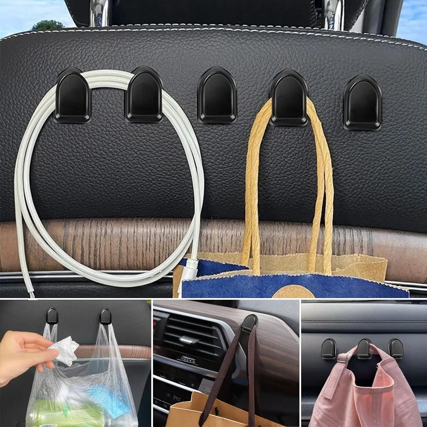 Mini Ganchos para Coche, Sopor - Car Accessories Interior reseña y precio