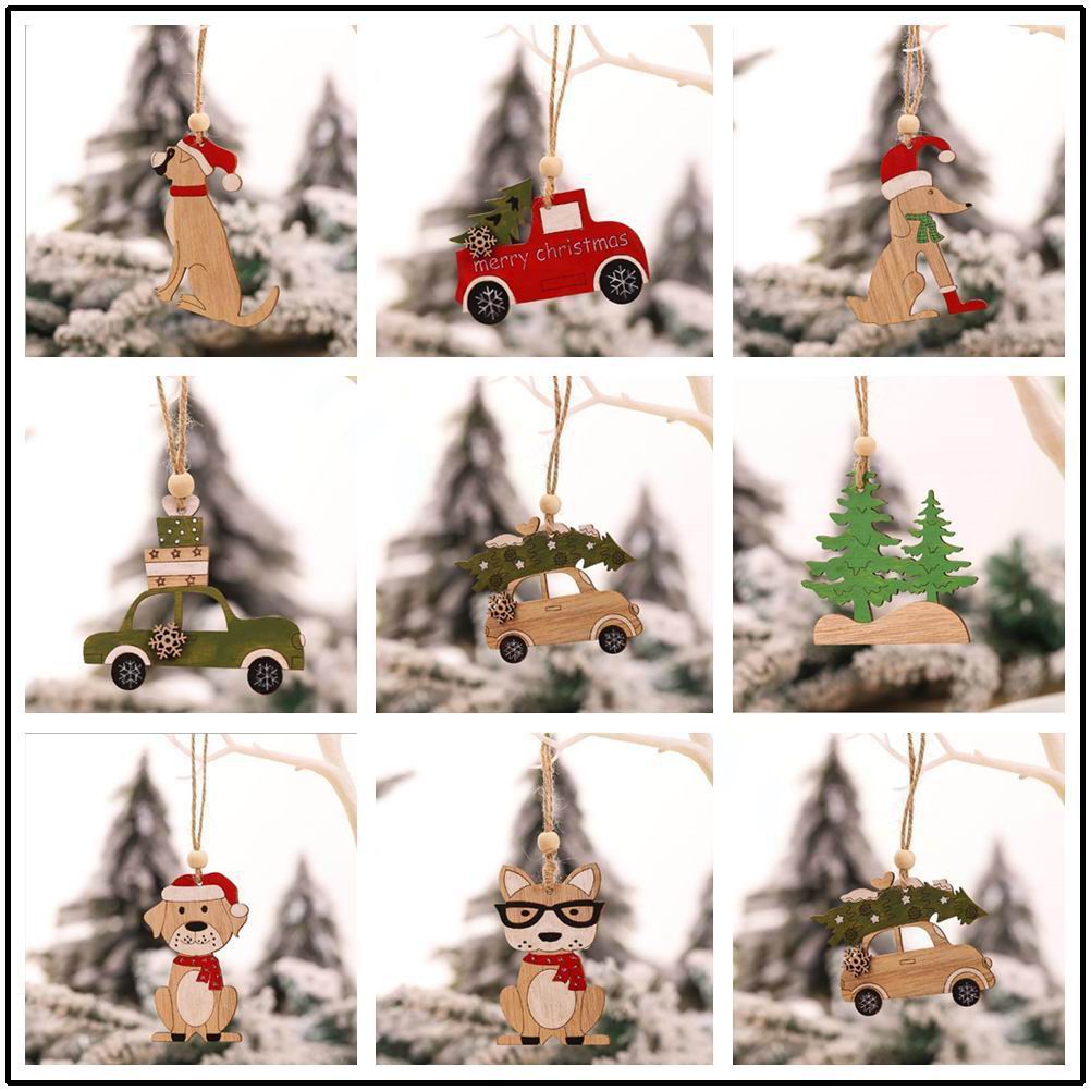 8 Uds. Colgante de Navidad, ad - Car Accessories Xmas reseña y precio