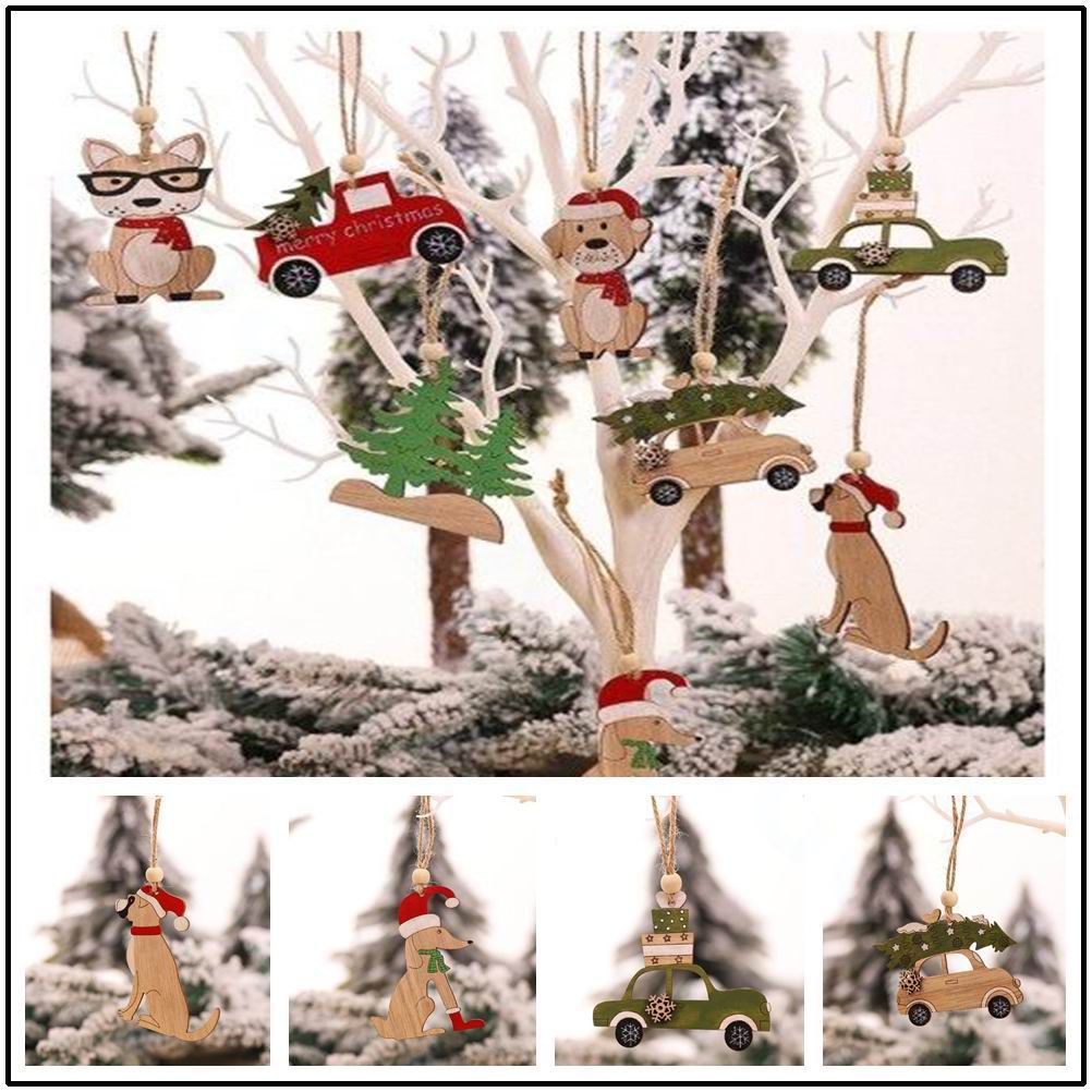 8 Uds. Colgante de Navidad, ad - Car Accessories Xmas reseña y precio